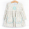 Vintage Garden Dress, Green