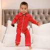 Night Before Christmas Daddy & Me Lounge Set, Red
