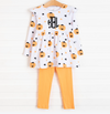 Too Sweet to Spook Legging Set, Orange