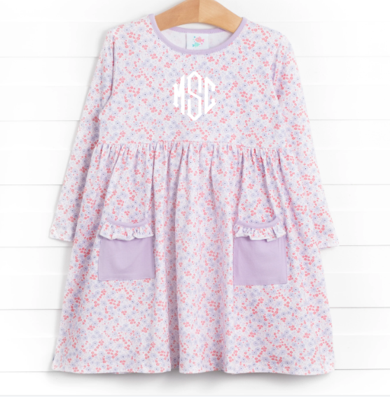 Wisteria Wonder Dress, Purple