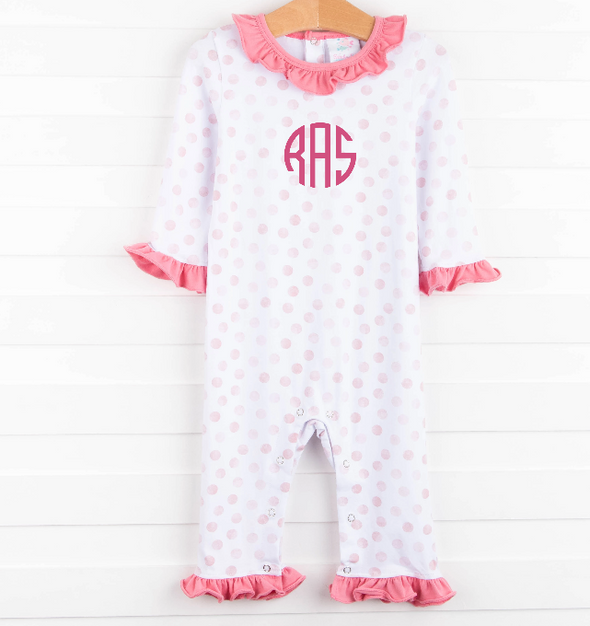 Rylie Romper, Pink Dots