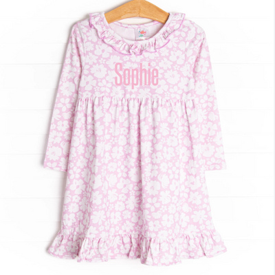 Garden Gate Dress, Pink