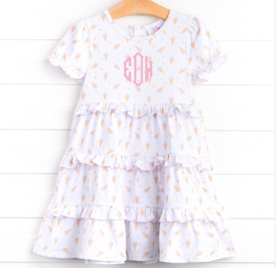 Summer Swirl Dress, Pink