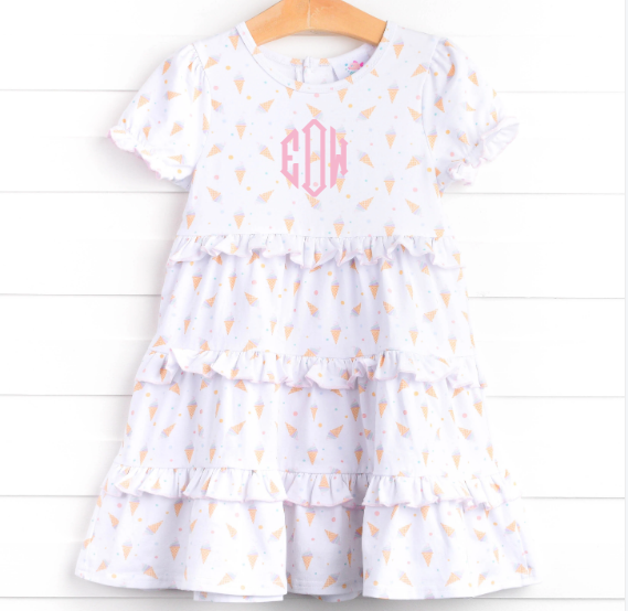 Summer Swirl Dress, Pink