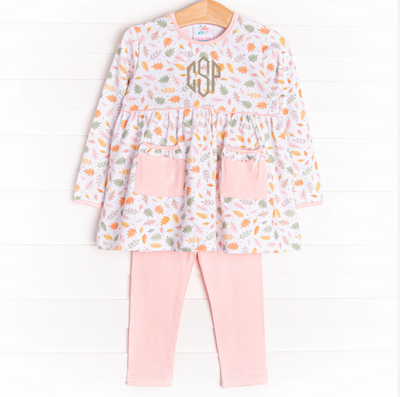 Seasons in the City Legging Set, Pink