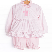 Tickle Me Pink Bloomer Set, Pink