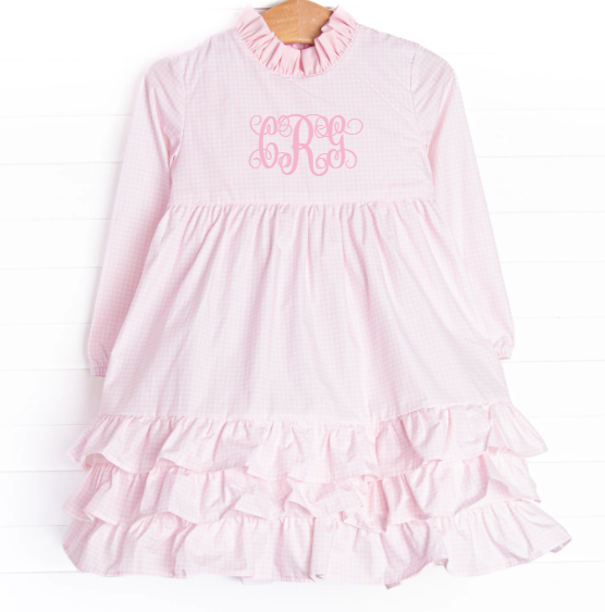 tickled pink dress Women & Juniors Love Shack Fancy Vivianna Dress Tickled Pink