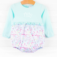Tilted Tulip Bubble, Blue